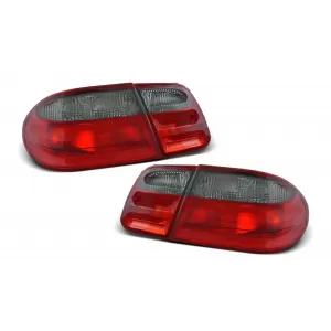 Taillights suitable for MERCEDES E class W210 Limousine (1995-03.2002) Red/Smoke