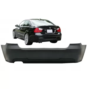 Rear Bumper suitable for BMW 3 Series E90 (2005-2008) M-Technik Design