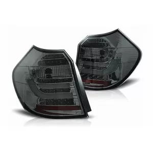 LED Taillights suitable for BMW 1 Series E81 E87 (09.2007-2011) Black Smoke