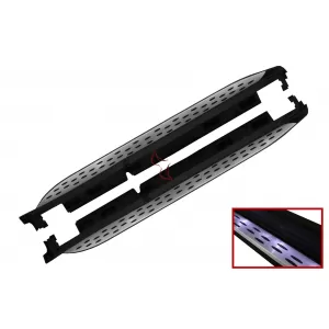 Running Boards suitable for Mercedes GL-Class X166 (2012-2015) GLS-Class Facelift (2016-2018) Side Steps with LED Courtesy Light - RBMBGLX166L