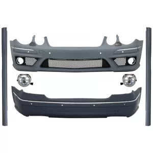 Body Kit with Side Skirts suitable for Mercedes E-Class W211 (2002-2009) E63 Design