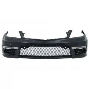 Front Bumper suitable for Mercedes C-Class W204 S204 C204 (2007-2015) Facelift C63 Design