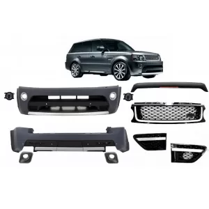 Body Kit suitable for Land Range Rover Sport L320 Facelift (2009-2013) Autobiography Design Black Grille Edition