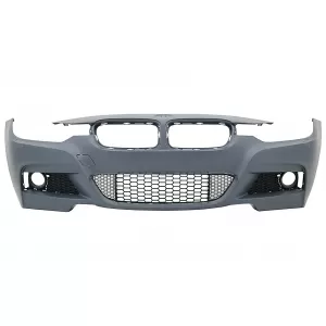Front Bumper suitable for BMW 3 Series F30 F31 (2011-2019) M-Technik Design without Fog Lights - FBBMF30MTWF