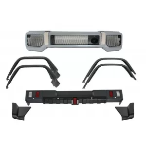 Body Kit suitable for Mercedes G-Class W463 (1989-2018) G63 G65 Design with Fender Flares Wheel Arches