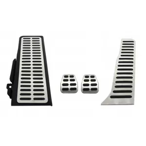 Kit of Pedal Footrest suitable for VW Golf 5 (2003-2007) Golf 6 (2008-2012) Scirocco (2008-2017) Sharan (2010-2016) Caddy (2004-2015) Skoda Octavia (2004-2013) Seat Leon 1P (2005-2012) Seat Toledo (20
