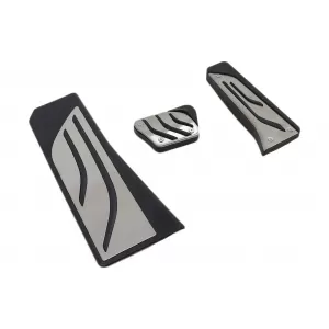 Kit of Pedal Footrest suitable for BMW 5 Series F10 (2010+) BMW 6 Series F12 F13 (2012+) BMW X3 F25 (2011+) BMW X4 F26 (2014+) Automatic Gearbox