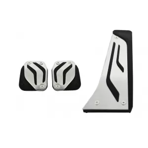 Kit of Pedal suitable for BMW 1 Series F20 (2011-up) 2 Series F22 (2014-up) 3 Series F30 (2011-up) 4 Series F32 (2013-up) X3 F25 (2011-up) X5 F15 (2013-up) X6 F16 (2016-up) Manual