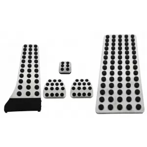 Kit of Pedal Footrest suitable for Mercedes C-class W204 (2007-2014) Mercedes E-class W211 (2002-2009) Mercedes GLK (2008-2015) Manual