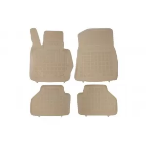 Floor mat Carpet beige suitable for BMW X3 F25 (2011-2017), X4 F26 (2014-2018)