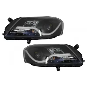 Light Bar LED DRL Headlights suitable for VW  Passat B7 (10.2010-10.2014) Black