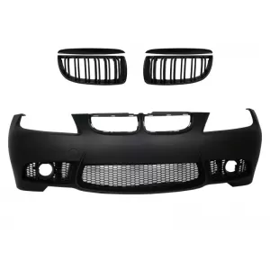 Front Bumper suitable for BMW E90 E91 Non LCI (2004-2008) M3 with Grilles Double Stripe