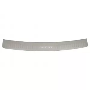 Rear Bumper Protector Sill Plate Foot Plate Aluminum Cover suitable for Range Rover Sport L320 (2005-2013)