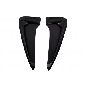 Side Vents Fender Grilles Air Ducts suitable for BMW X5 F15 (2013-2018) M-Design Black