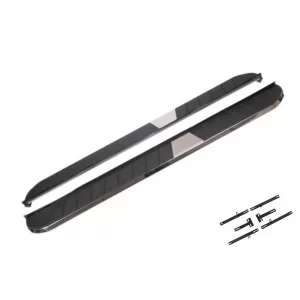Running Boards Side Steps suitable for SKODA Yeti 5L (2009-2017) KITT Design