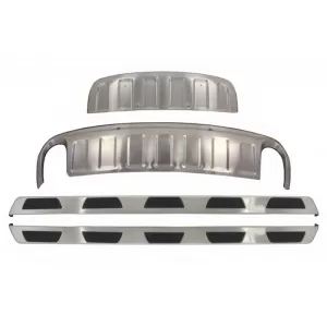 Assembly Skid Plates with Running boards Side Steps Off Road suitable for Audi Q7 Facelift (2010-2015)