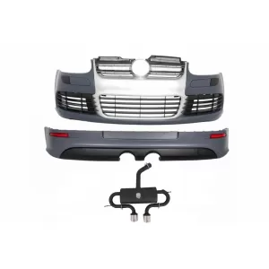 Complete Body Kit suitable for VW Golf 5 (2003-2007) R32 Design with Exhaust System