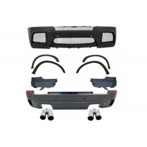 Body Kit with Exhaust Muffler Tips suitable for BMW X5 E70 (2007-2013) X5M M-Design