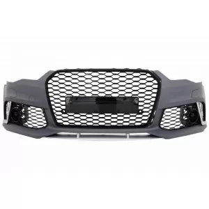 Front Bumper suitable for Audi A6 C7 4G Facelift (2015-2018) RS6 Design With Grille