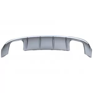 Rear Bumper Valance Diffuser suitable for Audi A3 8V Facelift (2016-2019) S-Line Bumper Sedan Convertible S3 Design