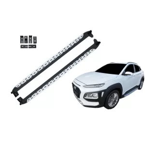 Running Boards Side Steps suitable for HYUNDAI Kona (2017-up) - RBHYKO