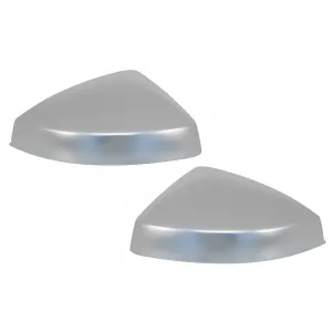 Mirror Covers suitable for Audi A3 8V S3 RS3 Cabriolet Limousine Sportback (2012-2019) Extinction Aluminium Plated Complete Housing Without Side Assist