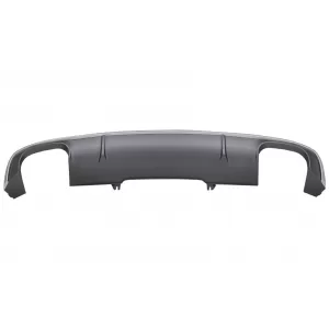 Rear Bumper Valance Diffuser suitable for Audi A4 B9 8W Sedan Avant (2016-2018) S4 Design For S-line