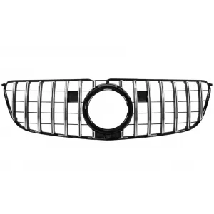Central Grille Suitable for Mercedes GLS X166 Facelift (2016-2018) GTR Design