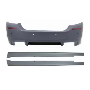Rear Bumper suitable for BMW 5 Series F10 (2011-2017) with Side Skirts M5 Design