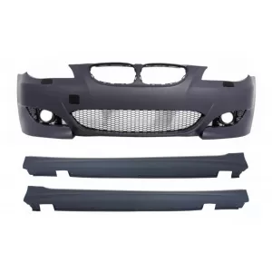 Front Bumper suitable for BMW 5 Series E60 E61 (2003-2010) with Side Skirts M5 Design