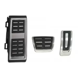 Kit of Pedal Footrest suitable for VW Golf 7 VW Passat B8 VW Tiguan 2016 Audi A1 8x Audi A3 8V TT 8s Audi Q2 Seat Leon 5F Seat Ateca Skoda Octavia 5E Skoda Superb 3 Automatic LHD