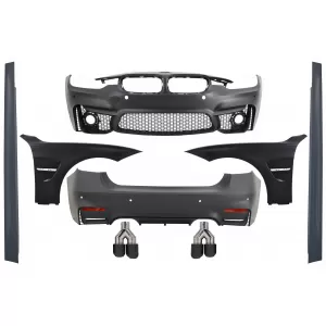 Complete Body Kit suitable for BMW 3 Series F30 (2011-2019) EVO II M3 CS Design with Front Fenders