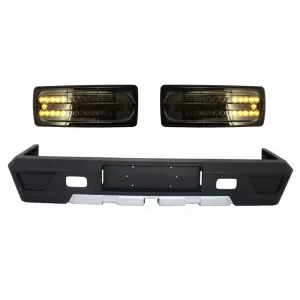 Rear Bumper Led Taillights Smoked suitable for MERCEDES Benz W463 G-Class (1989-2017) G63 G65 Design