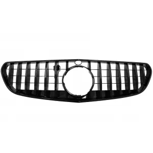 Central Grille suitable for Mercedes S-class Coupe C217 (2014-2017) Cabrio A217 (2015-2017) GT-R Panamericana Design Black - FGMBC217GTRB