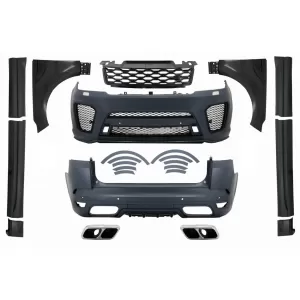 Complete Body Kit suitable for Range Rover Sport L494 (2013-2017) Conversion to 2019 SVR Design