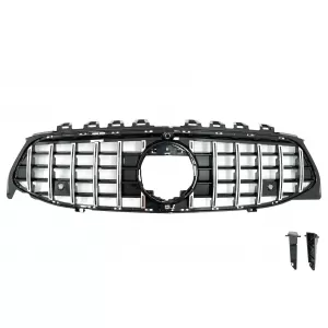 Front Grille suitable for Mercedes CLA X118 C118 (2019-05.2023) GT-R Panamericana Design Chrome