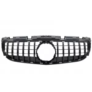 Front Grille suitable for Mercedes SLC-Class R172 Facelift (2016-2019) GT-R Panamericana Design Piano Black