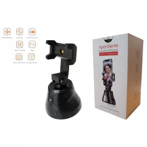 Auto Face Object Tracking Smart Shooting Phone Camera Holder 360 Rotation Mount Selfie Stick for TikTok/YouTube/Live Stream/Makeup