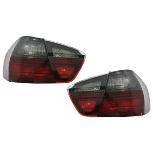Taillights suitable for BMW 3 Series E90 (03.2005-08.2008) Red Smoke