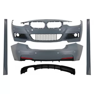 Complete Body Kit with Diffuser Left Outlet suitable for BMW 3 Series F30 (2011-2019) M-Performance Design