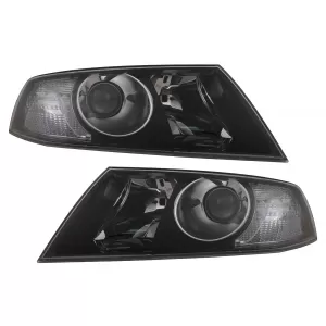 Headlights suitable for Skoda Octavia II (2004-2008) Black