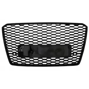 Front Grille suitable for Audi A8 D4 Facelift (2014-2017) RS8 Design Piano Black