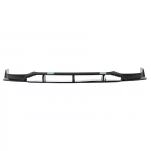 Front Bumper Spoiler Lip suitable for BMW X6 G06 (2019-2023) Piano Black