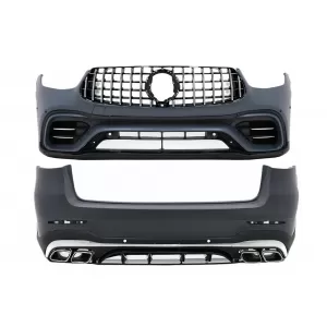 Body Kit suitable for Mercedes GLC SUV Facelift X253 (2020-Up) GLC63 Design Chrome