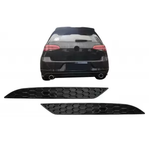 Honeycomb Rear Bumper Reflector Cover suitable for VW Golf 7.5 (2017-2019)