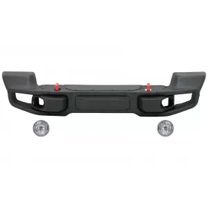 Metal Front Bumper suitable for JEEP Wrangler Rubicon JK (2007-2017) 10th Anniversary Hard Rock Style