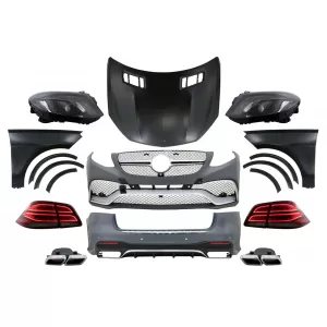 Body Kit suitable for Mercedes M-Class W166 (2012-2015) Conversion to GLE