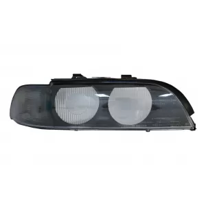 Headlight Lens Right Side Smoke Grey suitable for BMW 5 Series E39 (1995-2000)