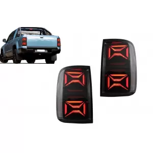 Full LED Taillights suitable for VW Amarok (2010-2020) Dynamic Sequential Turning Light Smoke