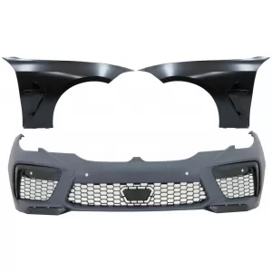 Front Bumper with Front Fenders suitable for BMW 3 Series G20 Sedan G21 Touring (2018-2022) M8 Design